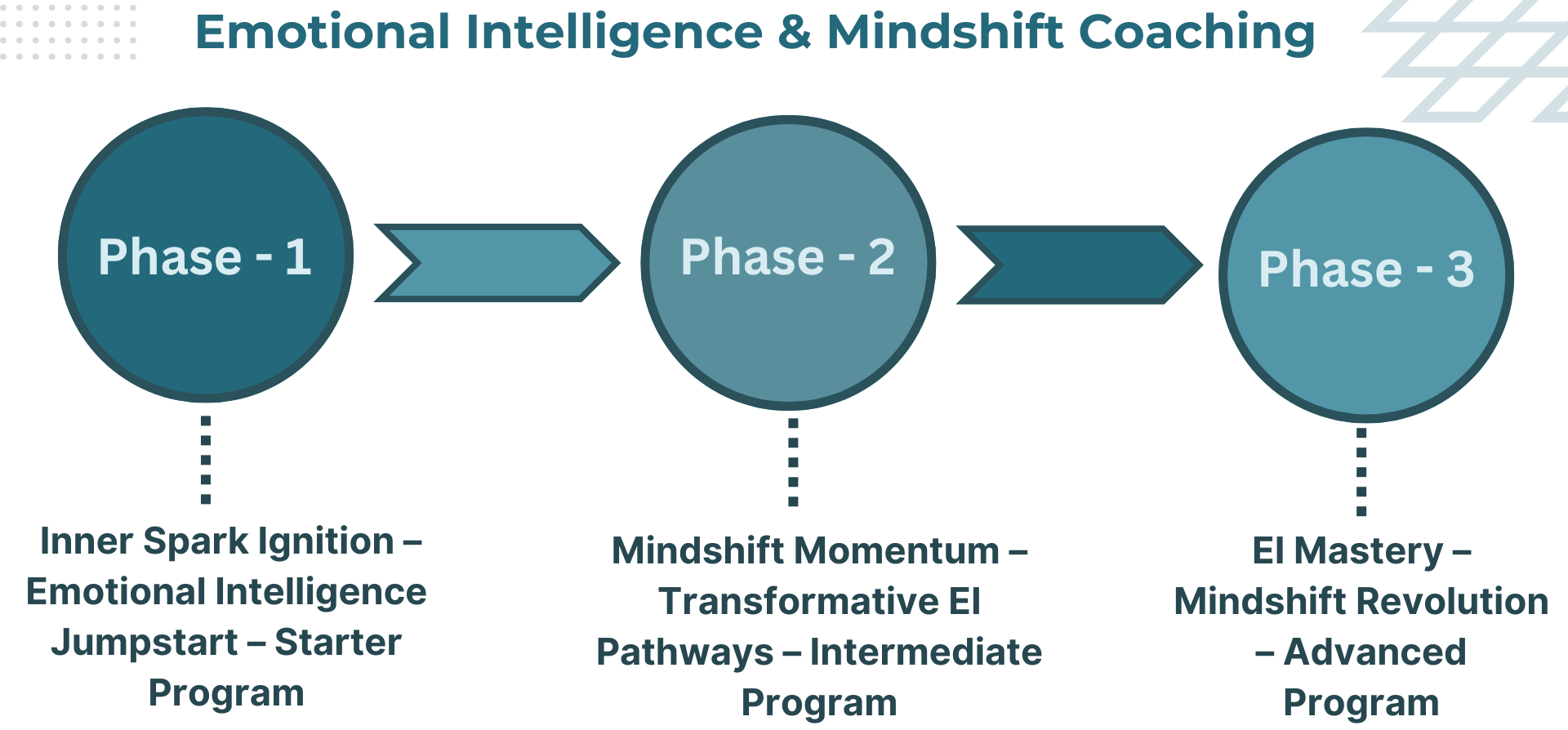 Emotional Intelligence & Mindshift Coaching Phases